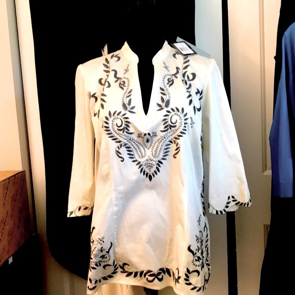 Robert Graham Large Beige & Grey